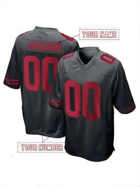 Personalized Custom Football 2025 Jersey Christian McCaffrey Jerseys Brock Purdy Deebo Samuel Trey Lance Nick Bosa George Kittle Fred Warner Jerry Ric