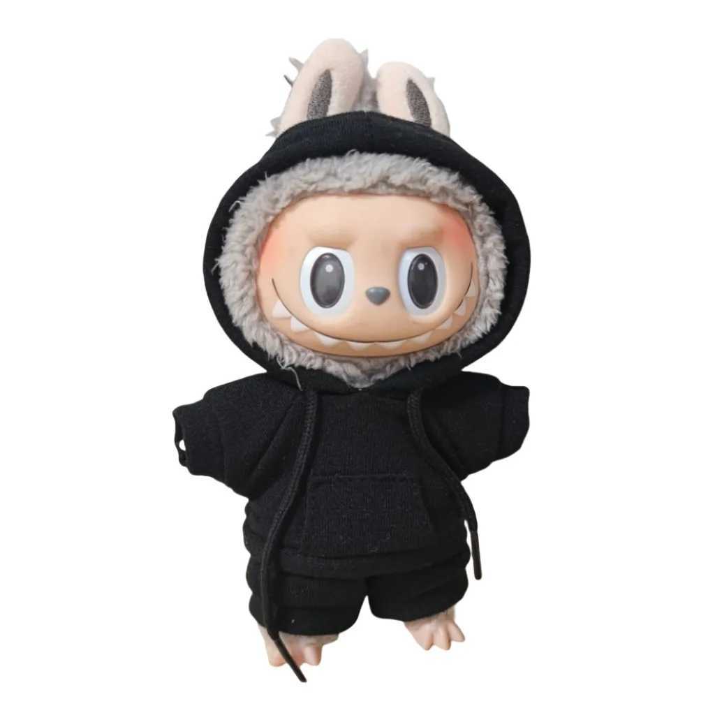 Labubu Dolls Clothes Decoration 17cm The Monster Outfit Accessories Clothing DIY Kids Gift Girls Hooded Sweatshirt Pants Shoes C250924