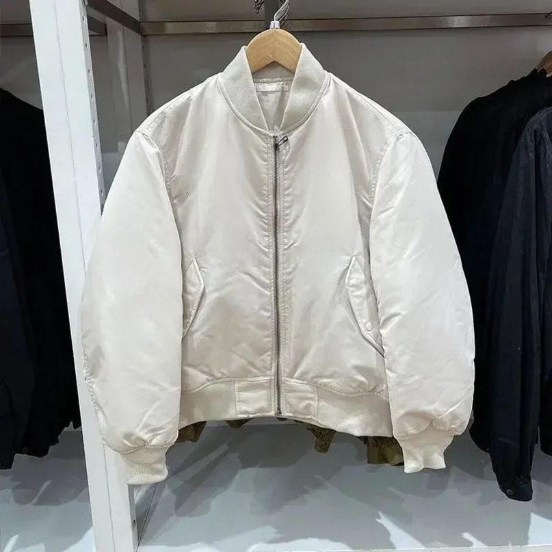 Juspinice Winter Warm Women Baseball Jackets Oversized Basic Coat Zipper Loose Bomber Jacket Female Outwear Chaqueta Mujer 250116