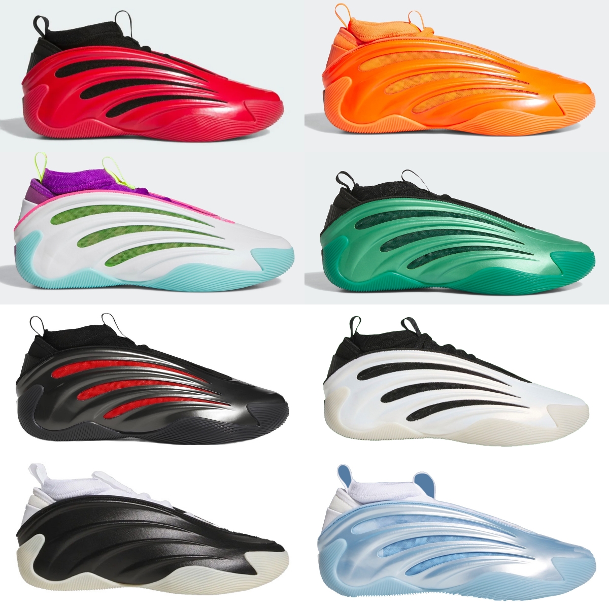 Jalen Williams Harden Vol 9 Dynamo Solar Orange Red Metallic Basketball Shoes for sale Men women Hellcat Ice Metallic Molded Leather Sport Shoe Sneakers size40-46