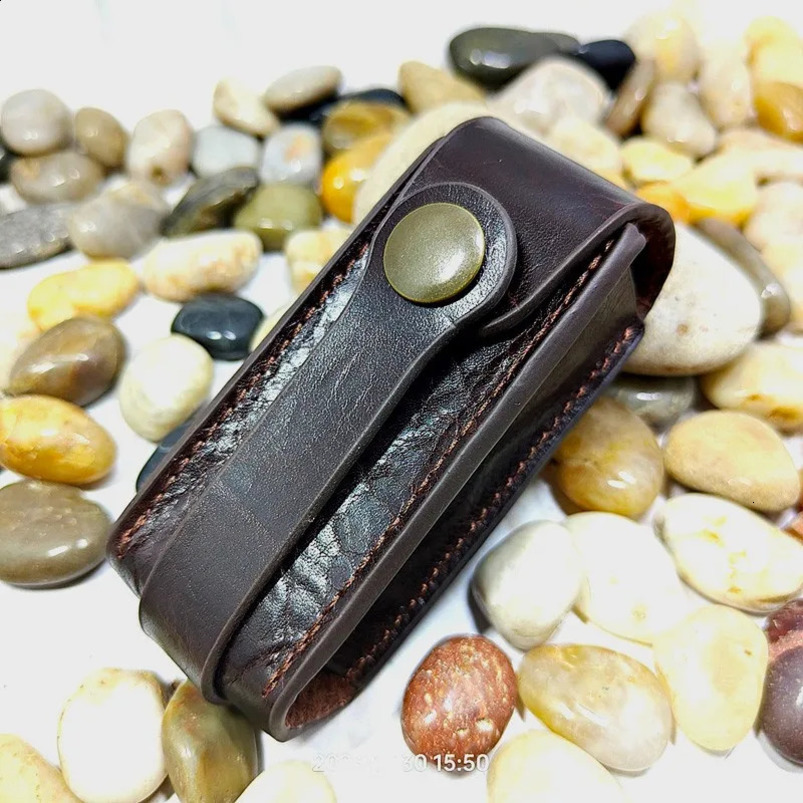 Blongk Large Capacity Home Key Bag Geniune Leather Car Box Drawer Organizer Wallet Pocket Men and Women BC 240827