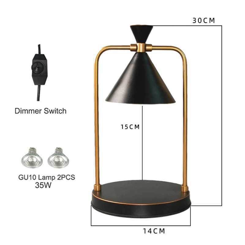 Candle Warmer Electric Wax Melt Lamp Lantern For TopDown Candle Melting Waxing Burner Aromatherapy Lamp Table Lamp For Spa Club C251115