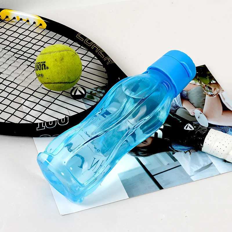 PP Sports Water Bottle 900ML1L Portable Gym Water Drinking Bottle Outdoor Large Capacity Cup With Rope LeakProof Drink Bottle J250923