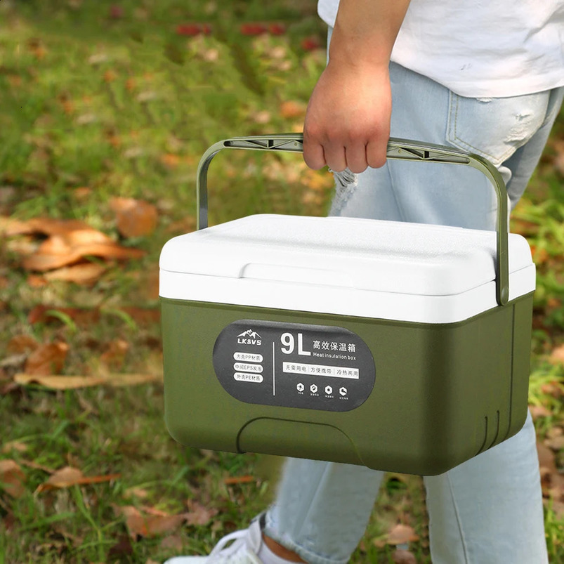 Car refrigerant freezer portable storage bag food box picnic organizer container used for car family outdoor camping 240828