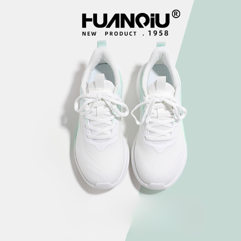 HUAN QIU Free shipping Designer Casual Shoes Women sports shoes fashionable soft soled shoes versatile mesh breathable running shoes fashion