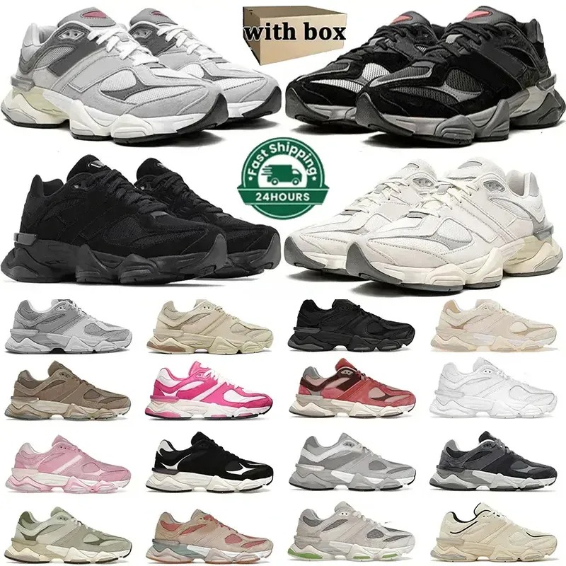 New Designer shoes 9060 for men women running shoes Grey Blue Pink Green 740 White Sier Black Running Shoes mens Trainers Outdoor Sneakers