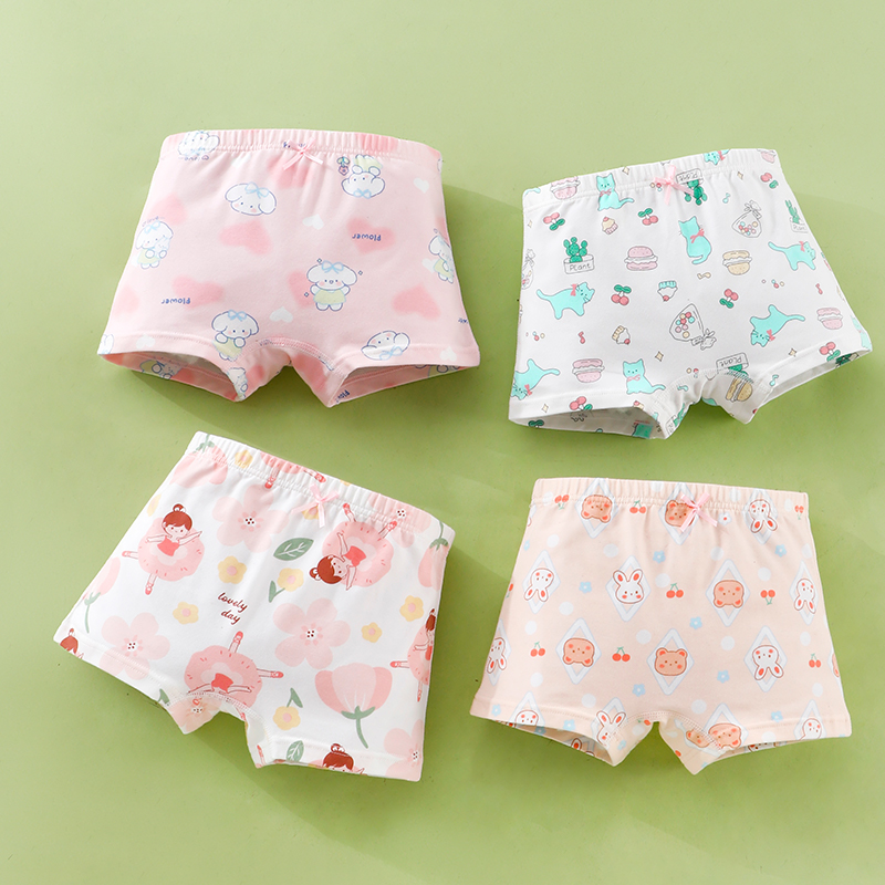 Toddler Comfort Fit Short Pants with Cartoon Characters Print-4821