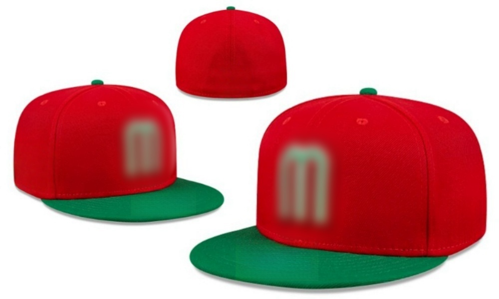 Designer hats Fashion Mexico letter Baseball cap summer style bone ball team cap Men women Unisex hiphop Full Closed Fitted Hats B-3