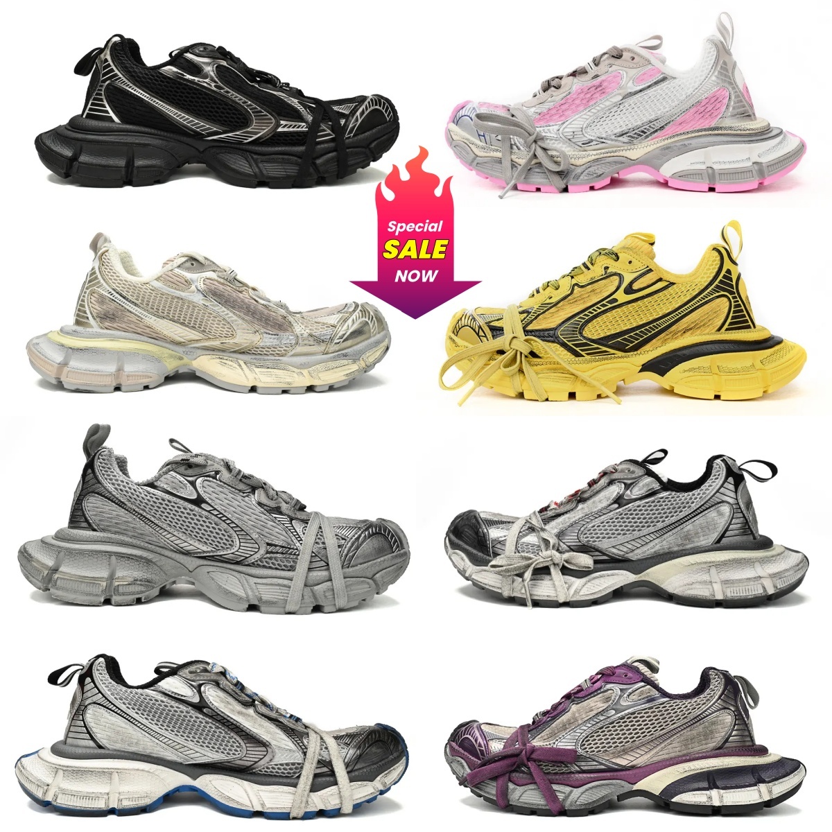 Men's and women's training sneakers, dad shoes - casual, comfortable and fashionable US sizes 5-13 10A
