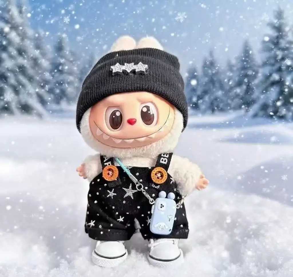 Clothes Only Suitable For Labubu Clothing Accessories Labubu Clothing Pendant Night Sky Star Point Clothing Doll Accessories Gif C250924