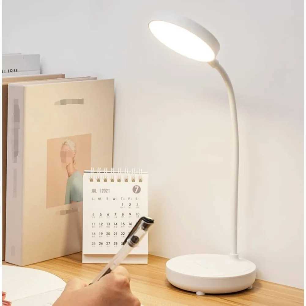 Rechargeable LED Desk Lamp with USB Power Touch Dimming 3 Brightness Levels EyeCare Study Light for ReadingHome OfficeDorm C251115