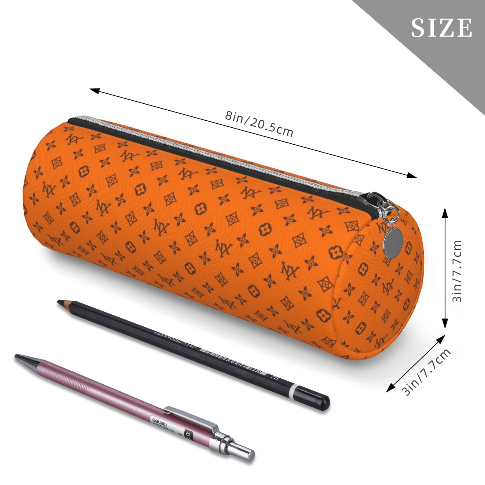 NXY Top Quality Pencil Case cosmetic bag women luxury bag designer bags ladies Fashion all-match Brown flower handbags with dust bag