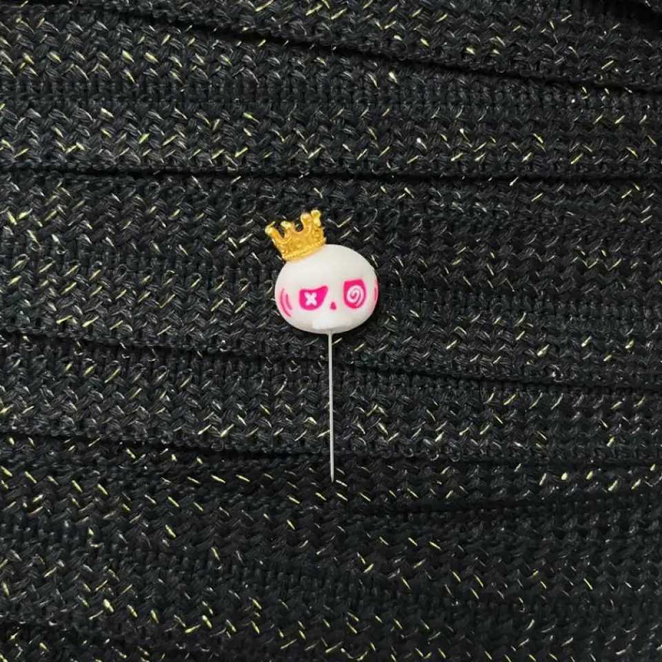 For Labubu Doll Clothing Halloween Outfit Skull Headwear Decoration Pin Pumpkin Clothes Funny Inserted Hair Accessory C250924