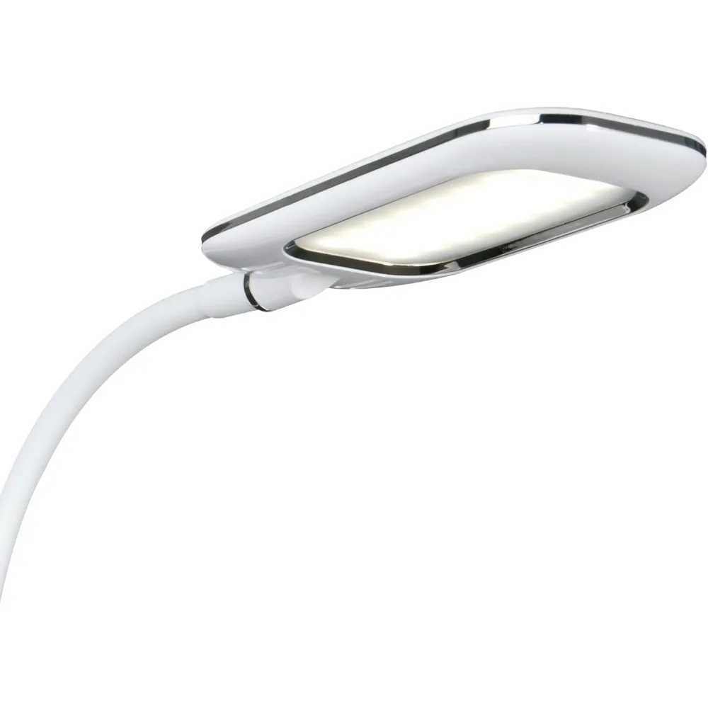 LED Desk Lamp with Wireless Charging Designed to Reduce Eyestrain Adjustable Flexible Neck 3 Color Modes Touch C251115