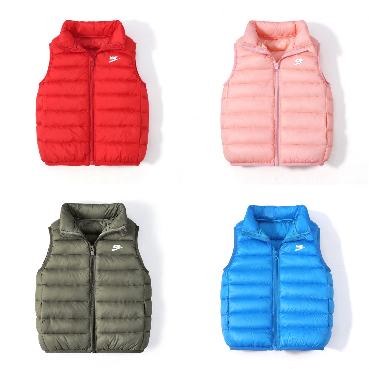 Designer Vest Children Clothing Baby Waistcoa Puffer Gilet Baby Jacket Woman Outwear Sleeveless Coat for 3-16Years