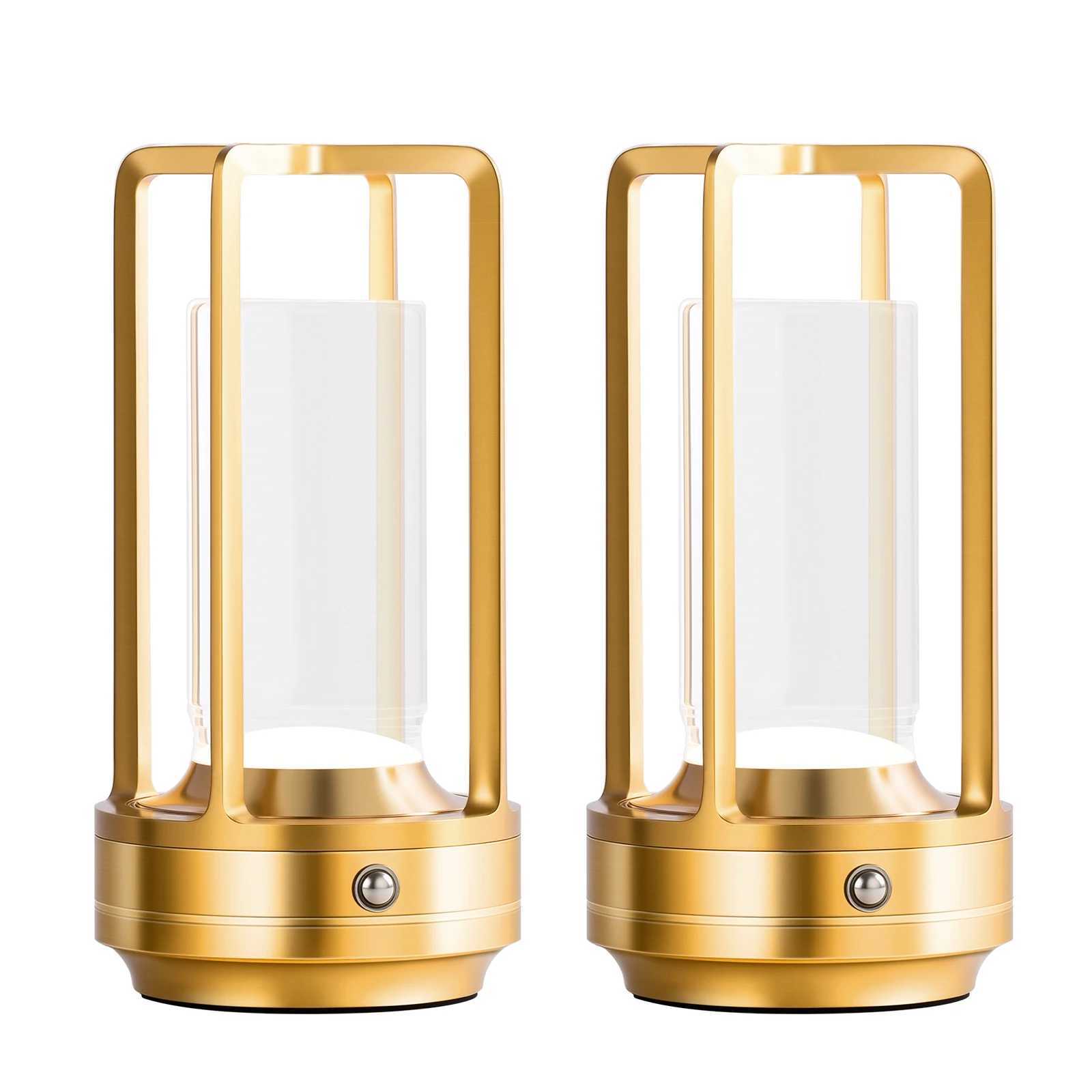 Rechargeable Led Cordless Table Lamp Style Desk Lamps Camping Atmosphere Light Restaurant Creative Beside Night Lights ABS C251115