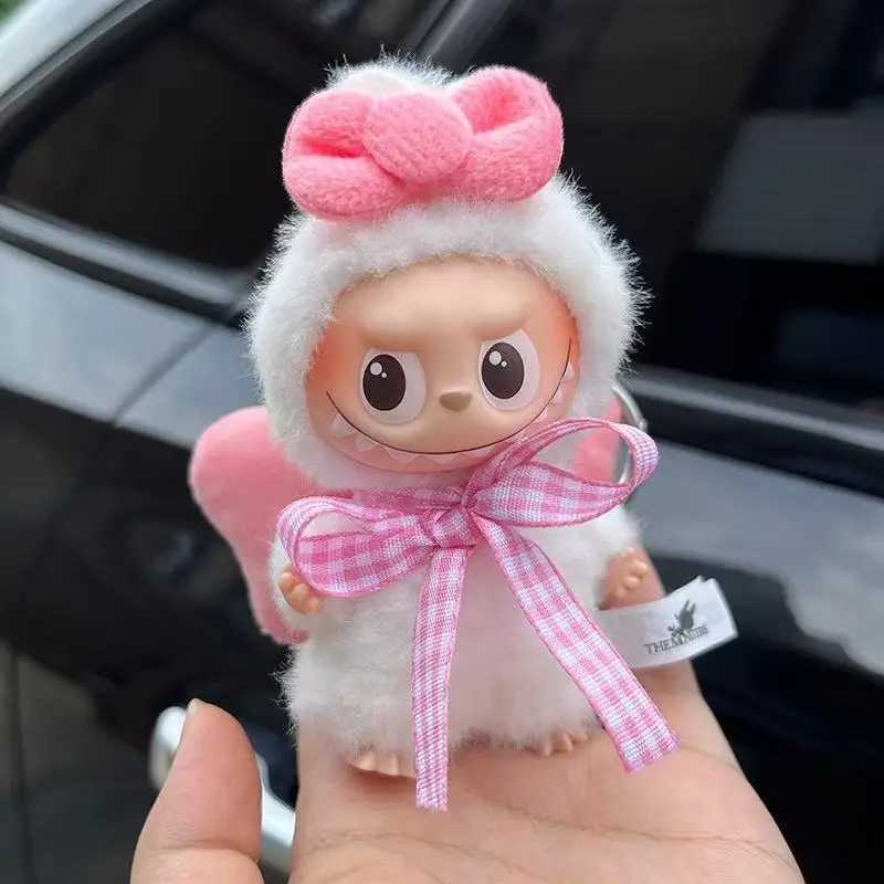 10cm Mini Labubu Doll Clothes Set 40 Outfit with Hat Star Dress Nose Cap Cute Kawaii Collectible Doll Outfit for Display C250924