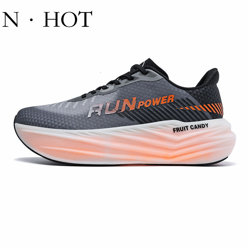 NHOT Designer Luxury Fashion Men's And Women's Sports Shoes Versatile Carbon Board Running Shoes High Elasticity Cushioning Breathable Non S