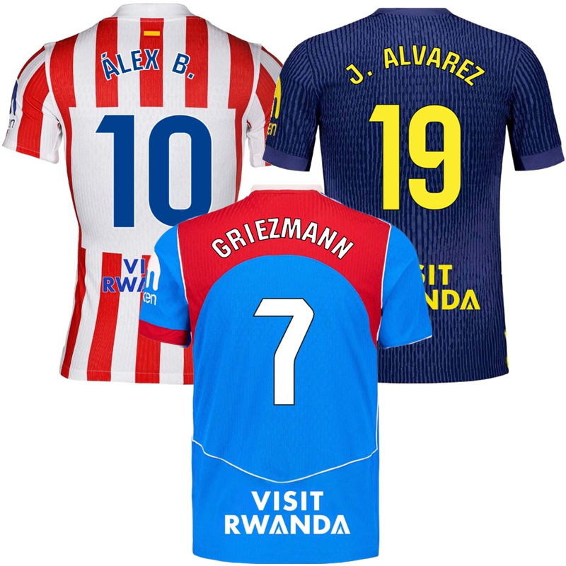 2025 2026 RASPADORI Soccer Jerseys GRIEZMANN HANCKO JOHNNY ALMADA ALEX B. SORLOTH J.ALVAREZ GALLAGHER BARRIOS KOKE LE NORMAND MadridS football men kids shirt