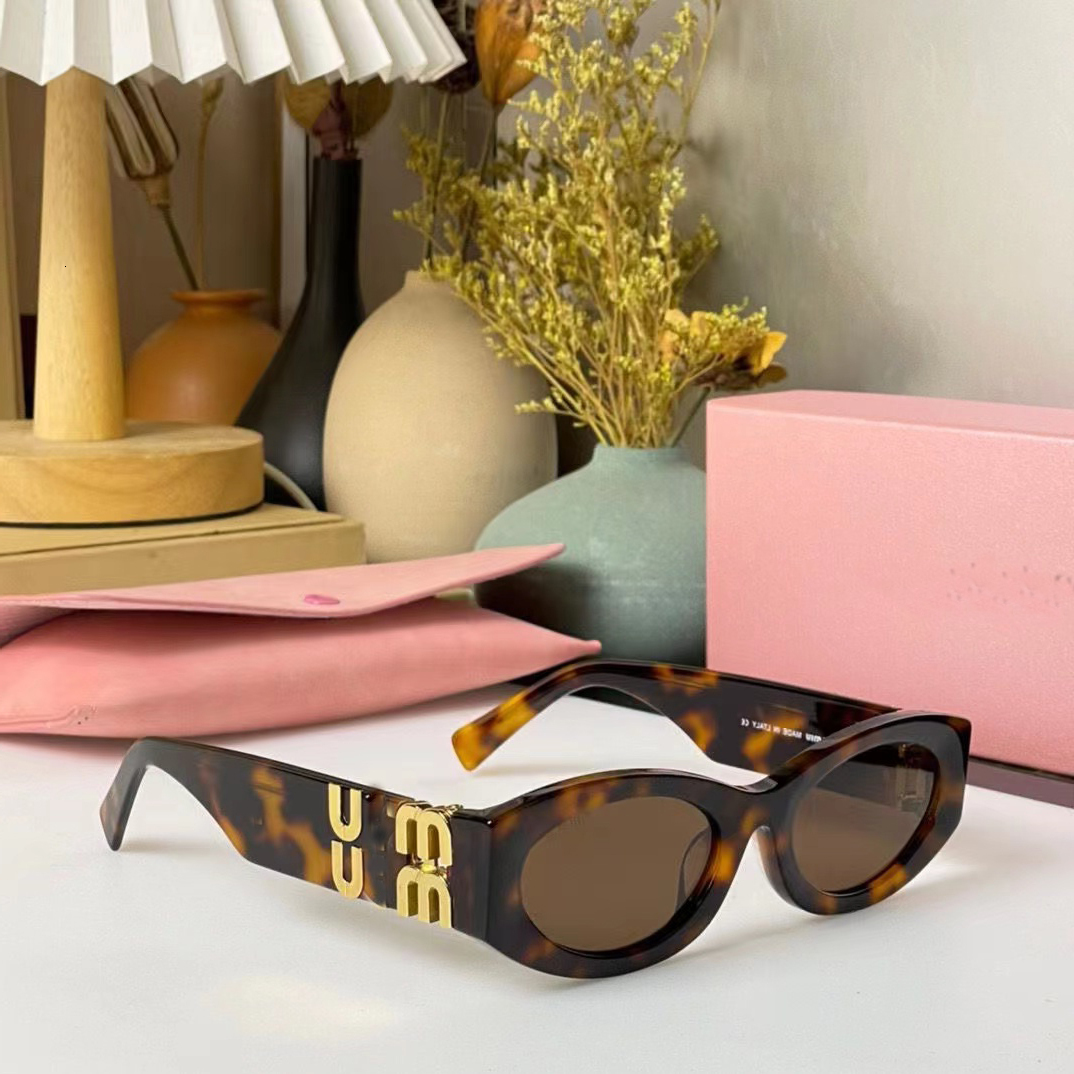 top sunglasses oval frame designer women radiation resistant personality men retro glasses board high grade appearanc miumius mius mius miumiue muimuu mui mui 3MC3