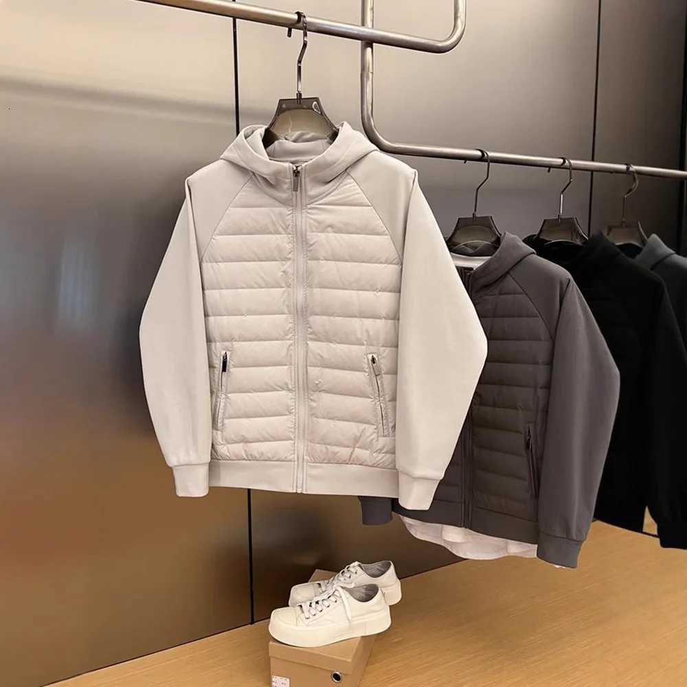 New Fashion Jacket Men Knit Baseball Collar Coat Autumn Winter Thin Warm Fleece Clothing Full Zip Sweater Cardigan JacketsXJ250924