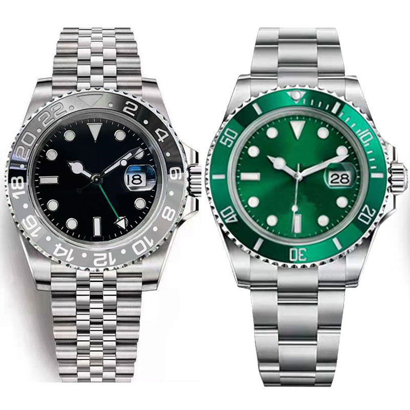 Designer Mens watch watches Mens Watches Mechanical automatic sapphire Folding buckle waterproof Wristwatches 904L Stainless Steel Strap 2813 Sapphire glass