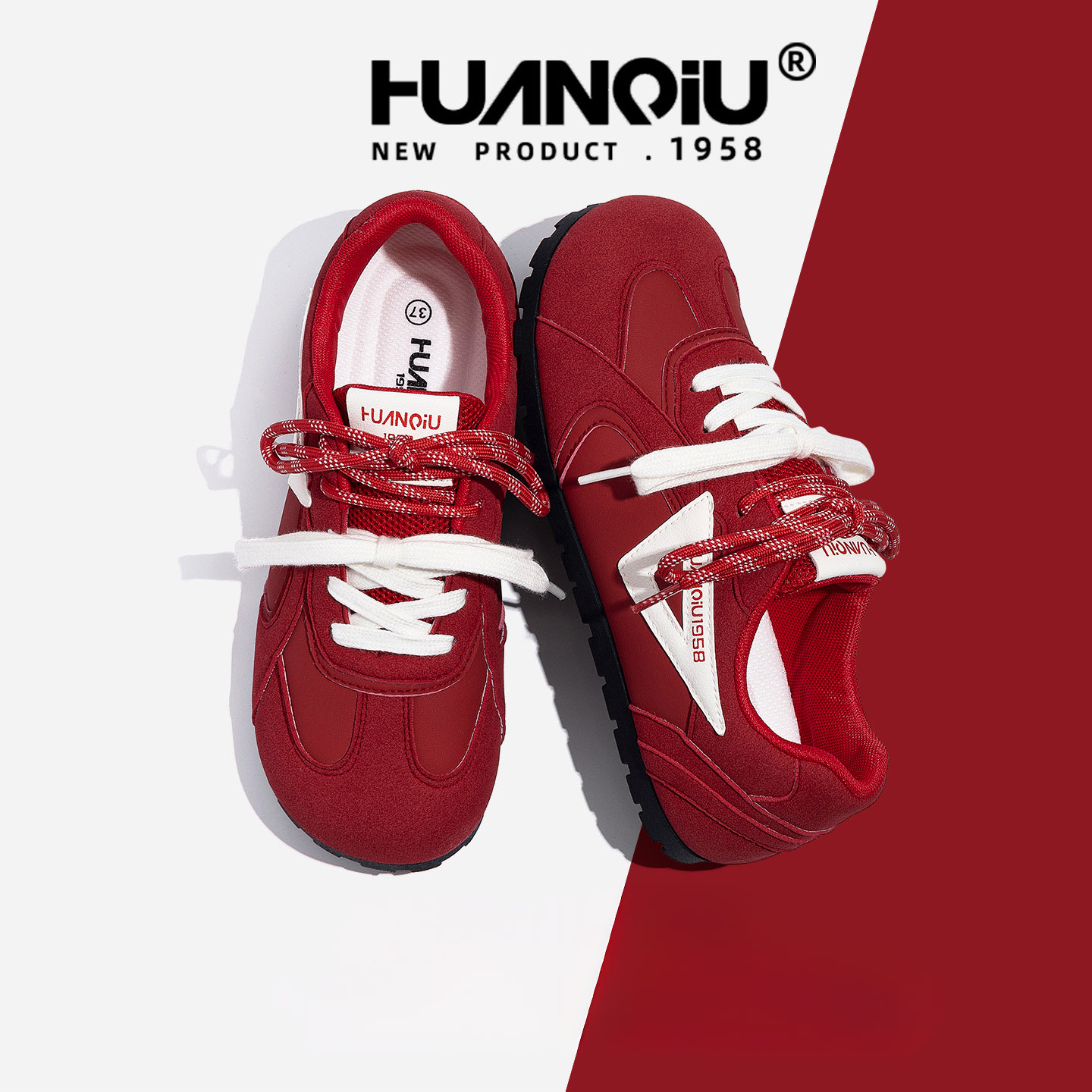 HUAN QIU Free shipping Designer Casual Shoes Women autumn versatile breathable shoes casual lightweight women shoes