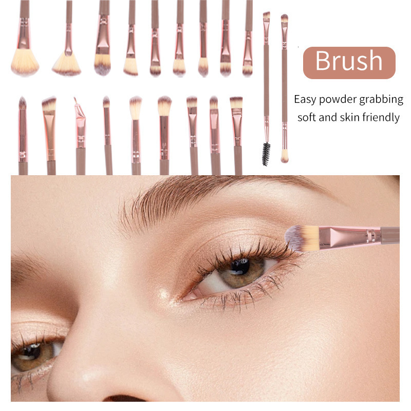 Maange 30 pcs professional makeup brush set basic concealer eye shadow powder blusher mixed brush bag beauty tool 240930