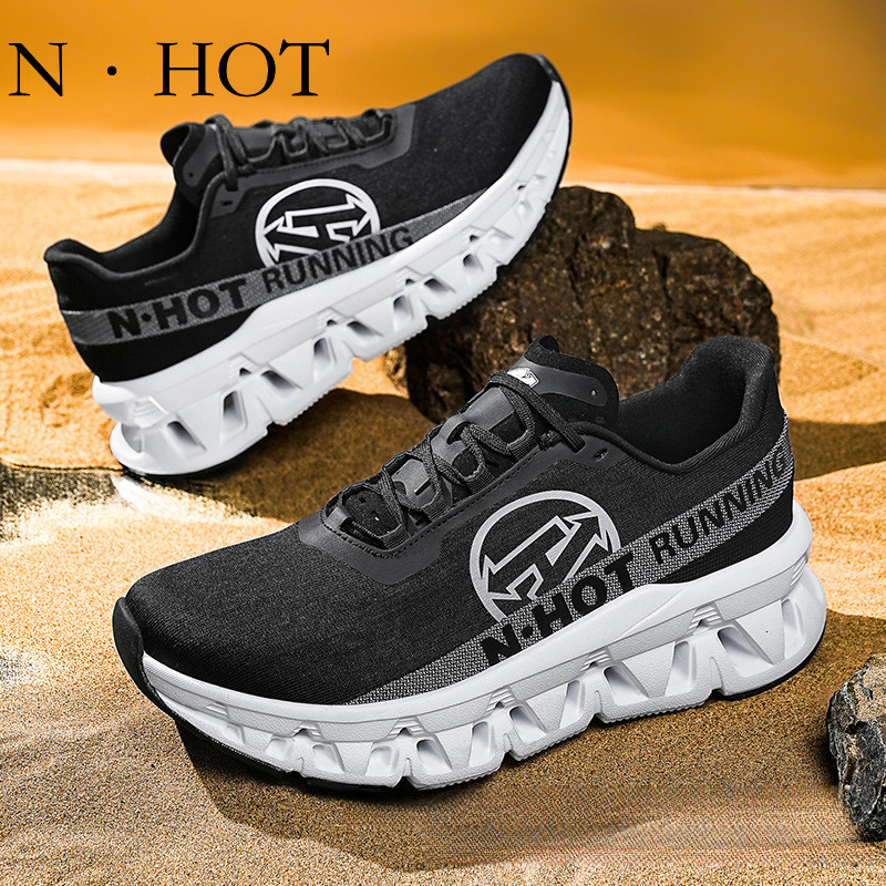 NHOT Designer Luxury Men's Outdoor Sports Shoes New Fashionable Breathable Mesh Hiking Running Shoes Shock-absorbing Casual Shoes Basketball Shoe