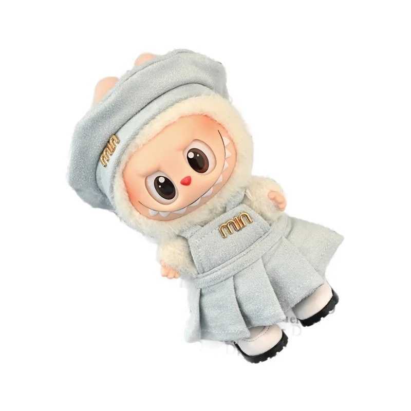 Labubu Doll Clothes Set Korean Style Cute Macaron Dress Outfit for 17cm Labubu Figure Fashion Hoodie Skirt Perfect Gift C250924