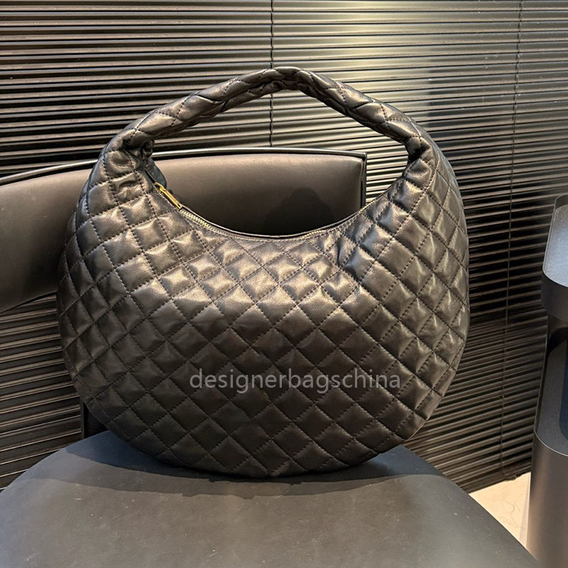Handbags icare Quilting Leather hobo Handbag Purse Leather Tote Bag Shoulder Shopping Bags Designer luxury Totes Large capacity Underarm Women Plain
