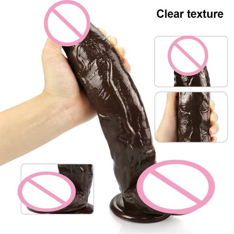 Artificial Realistic Silicone Penis Big Soft Plastic 12 Inches Dildo for Women Adult Sex Toys