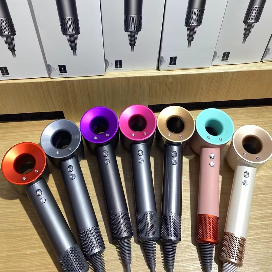 Designer Hair Drier Hair Dryers Professional Anion Ionic Hair Fast Drying Technology Powerful Motor Quiet Operation Sleek Ergonomic Perfect for Home Salon