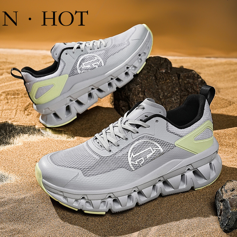 NHOT Designer Luxury Men's Breathable Mesh Sports Shoes Anti Slip Hiking Running Shoes Shock-absorbing Basketball Shoes Versatile Fashion Casual 