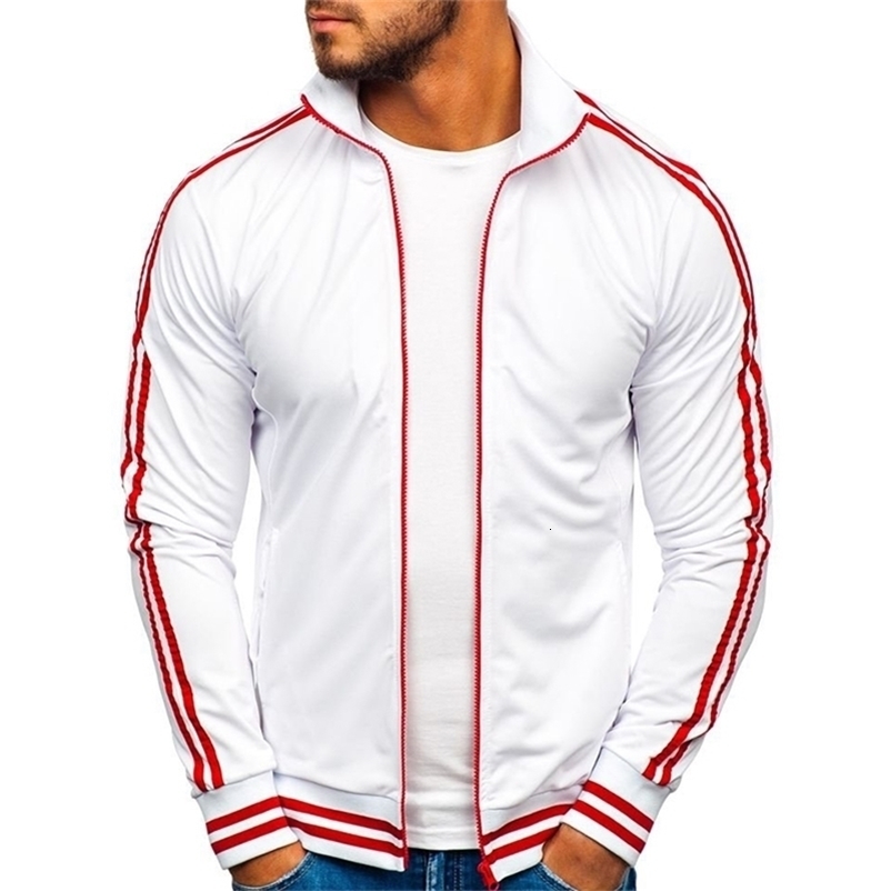 men's jackets black casual Fashion coat baseball bomber jacket streetwear thin spring autumn run movement Jackets Men 211009