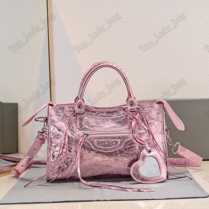 top handbag designer bag luxury le city tote Silver hardware Classic series motorcycle bag vintage tassel lady handbag designer purse shoulder crossbody