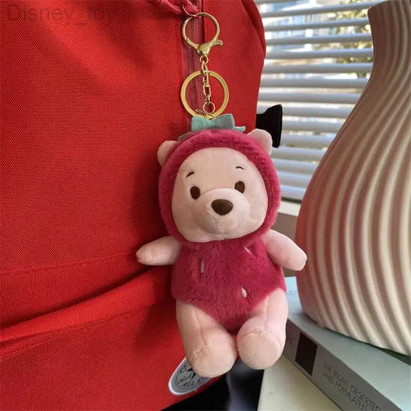 Disney Cute and creative cartoon Winnie the Pooh new highlooking fashionable and versatile decorative plush doll pendant keychain H250924