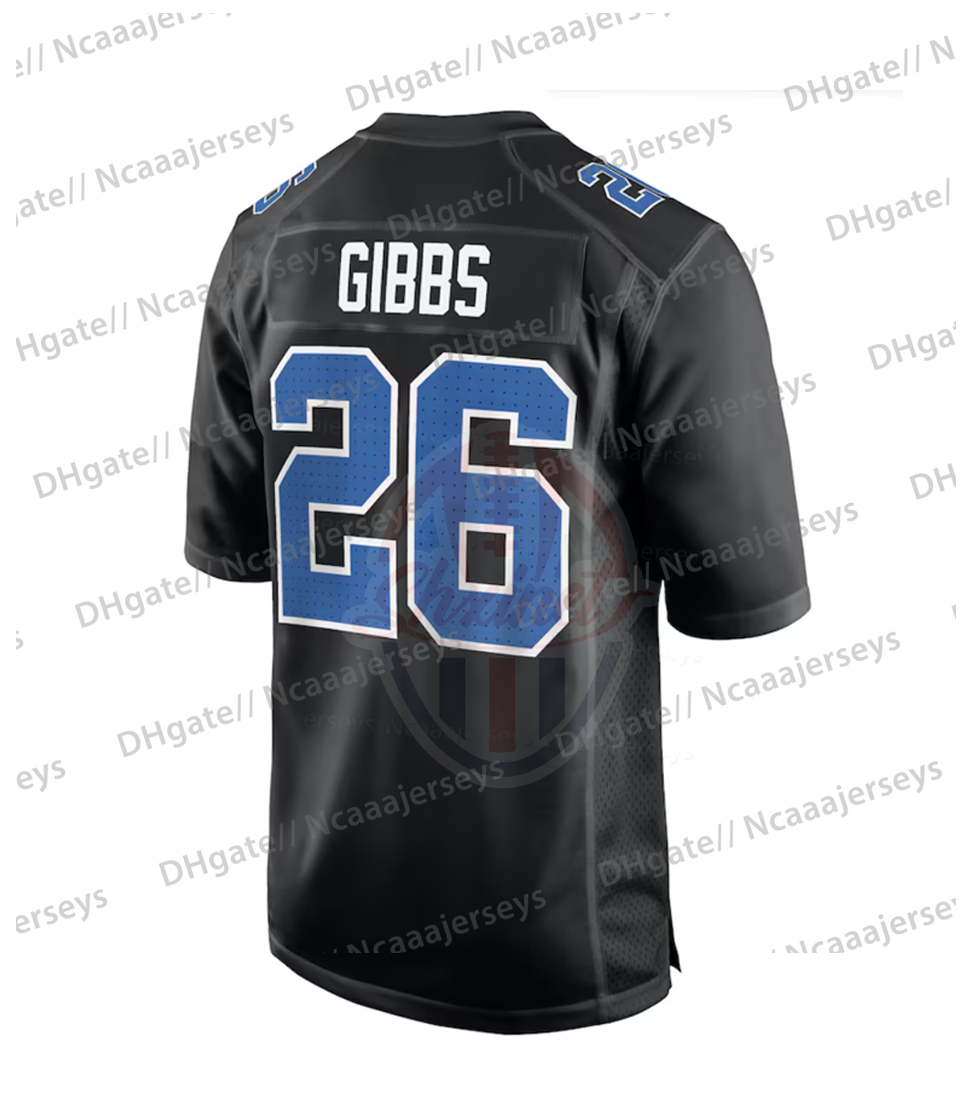 Anthony Firkser 97 Adan U T C H I S O N Football Jersey 14 St. Brown 26 Gibbs 9 Williams 70 Dan Skipper Custom Any Name Number