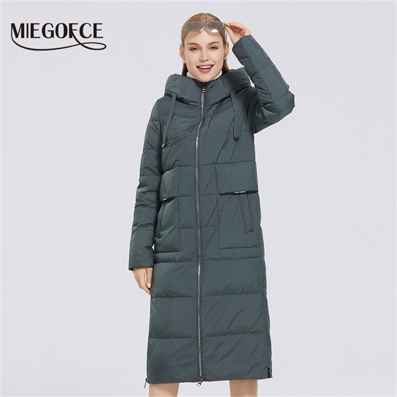 MIEGOFCE New Women's Winter Collection Coat Women Jacket And Parka Simple Warm Winter Clothes Fashion Windproof Jacket 200928
