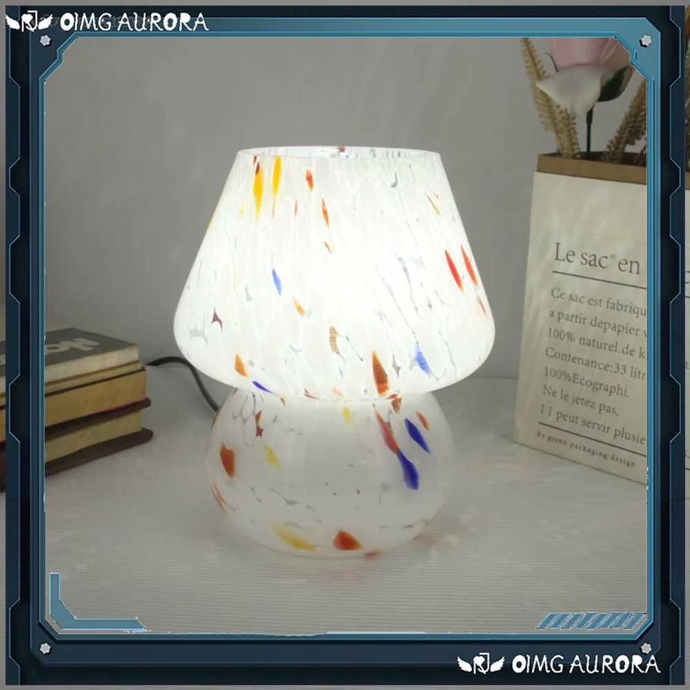 Creative Ink Decorative Table Lamp Decoration Modern Simple Glass Bedroom Bedside Study Living Room Decoration Glass Table Lamp C251115