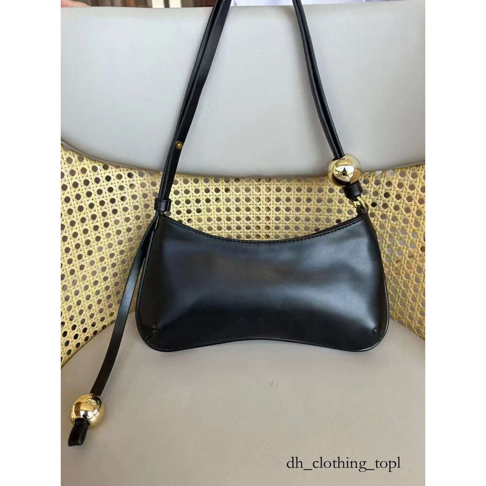 jacquesmarie Bag Mirror Quality Double flap Bag Luxury jacquesmu bag purse Genuine Leather Caviar Sheepskin Classic Black Wallet jacquardHandbags with Box a87