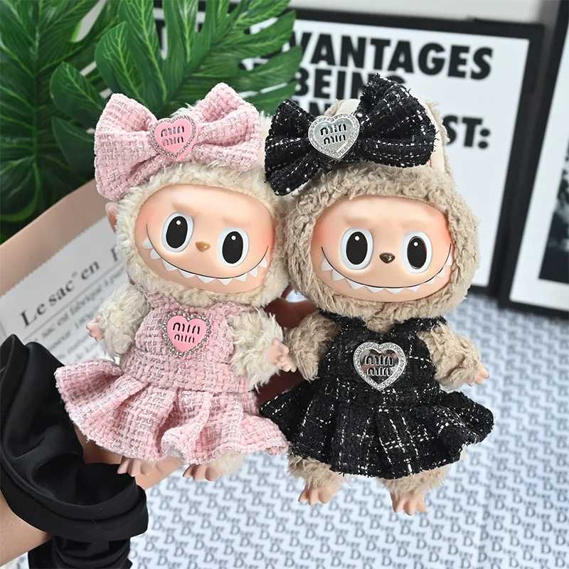 17cm Dolls Clothes For Labubu The Monster Outfit Accessories Clothing DIY Kids Gift Sweet Princess Highquality Dress V1 V2 V3 C250924