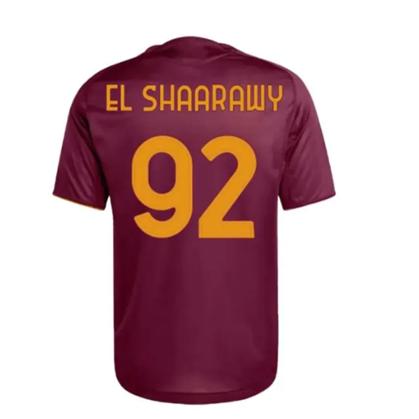 25 26 men kids soccer jersey football shirt 2025 ROMA ABRAHAM PAREDES DYBALA MANCINI E LE FEE ZALEWSKI EL SHAARAWY ROME 66