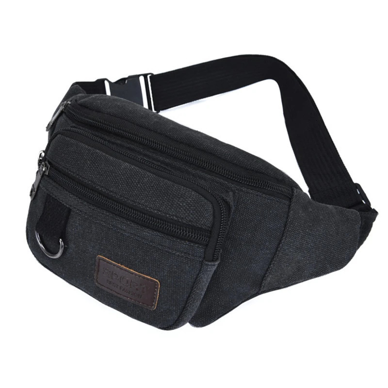 Mens Waist Bag Fashionable Casual Large Capacity Phone Wallet Sports Tourism Cycling Multifunctional Males Shoulder Bags 250922