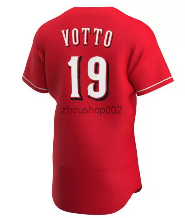 2025 Custom 44 Elly De La Cruz Joey Votto Matt McLain Hunter Greene Black City Connect Jonathan India Jersey Noelvi Marte Stuart Fairchild Jose Barrer
