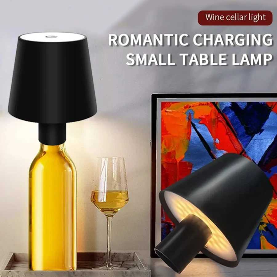Rechargeable LED Table Lamp Touch Sensor Desk Light 3 Colors Dimmable For Living Room Bedroom Bar Dinner Club Decor Lighting C251115