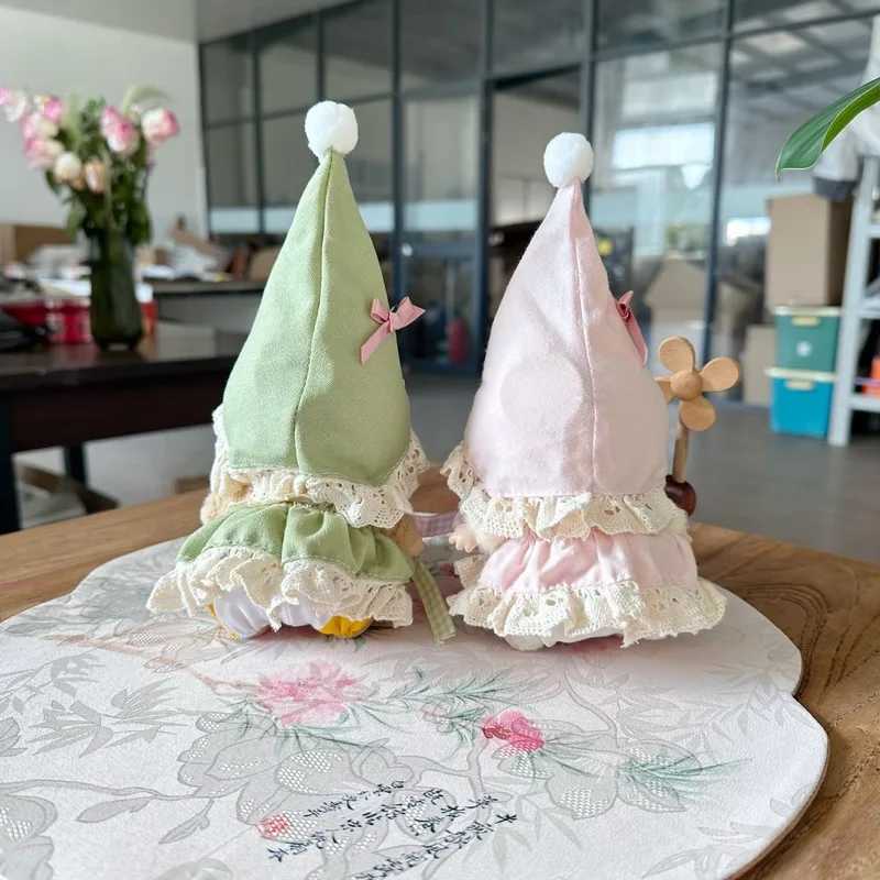 Cute 1517 cm LabubuV1 V2 V3 Sitting Series Beautiful Skirt Doll and Accessories Hat Toy Doll Clothes Four Piece Set Holiday Gif C250924