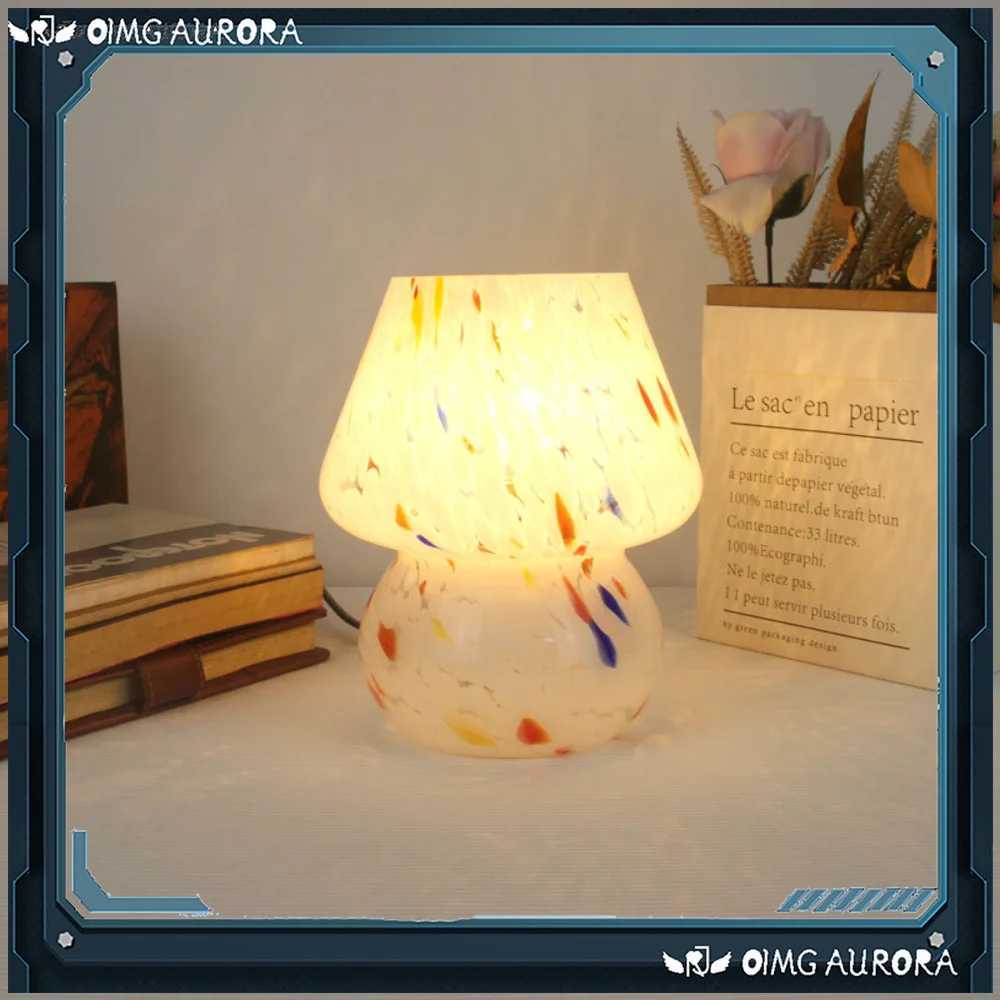 Creative Ink Decorative Table Lamp Decoration Modern Simple Glass Bedroom Bedside Study Living Room Decoration Glass Table Lamp C251115