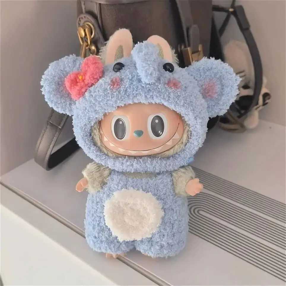 Cute Pink Pig Set Ropa Labubu Outfit Doll Clothes Labubu Clothes Outfit Hoodies Color Match Hoodies Dolls Accessories C250924