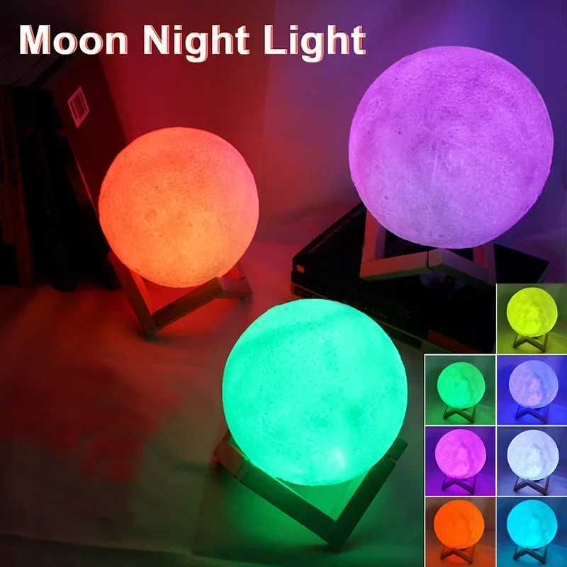 New Book Light LED Moon Light Galaxy Light Moon Night Light Girl Boy Child Birthday Gift Bedroom Decoration Indoor lighting C251115